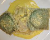 Foto del paso 7 de la receta: Raviolones de bondiola salsa de curry y queso azul