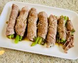 鮮蔬剝皮辣椒肉片捲的食譜步驟4照片