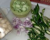Foto langkah ke 2 dari resep Oseng Kikil Cabe Ijo.