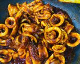 Gambar langkah 4 resipi Sambal Sotong (Pekat/Tak Berair).