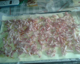 Foto del paso 2 de la receta: Empanada de manzana con beicon y queso