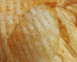 A picture of step 1 of Mango salad with chips.