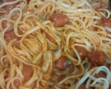 Foto del paso 4 de la receta: Tallarines con chistorra y champiñones