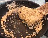 A picture of step 2 of Rice Krispies Treats 🥮.