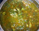 A picture of step 6 of Yam porridge.