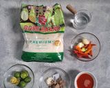 Foto langkah ke 1 dari resep Sate Ikan Kukus Khas Palembang (versi piring).