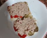 A picture of step 3 of Escalivada Toast.