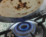 A picture of step 2 of Chhole Kulcha.