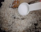 A picture of step 4 of Feijoada (Brazilian Black Beans Stew).