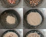 A picture of step 6 of Oatmeal Rice Porridge with Ground Pork and Shiitake Mushrooms.