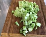 Une image de l'étape 3 de Gratin de pommes de terre et brocolis aux carottes et lard.