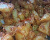 A picture of step 5 of Dry Potato Sabzi.