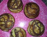 A picture of step 6 of Chocolate stuffed mini pancake.