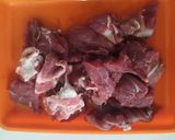 Foto langkah ke 1 dari resep #141 Kicik Daging Sapi Makanan Khas Jogja.