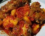 Foto langkah ke 4 dari resep Sambal ayam goreng nanas.