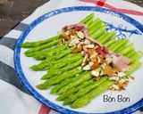 Hình bước làm 7 của món Salad Măng tây Hạnh nhân