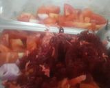 A picture of step 5 of Tomato Carrot and beetroot soup.