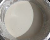 A picture of step 2 of Sooji(Semolina) Patisapta - Coconut stuffed Bengali style.