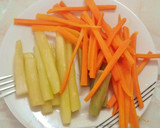 Foto del paso 3 de la receta: Fritura de tallos de verdura