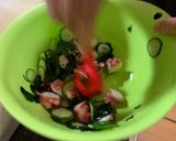 Hình bước làm 6 của món Món nộm chua ngọt bạch tuộc dưa chuột+ rong biển