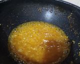 A picture of step 2 of Mango Sauce sweet corn 😋😋 spaghetti 😋😋😋.