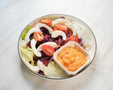 Foto langkah ke 5 dari resep Salad Sayur Dressing Kuning Telur.