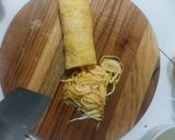 Hình bước làm 5 của món Miến xào rau củ