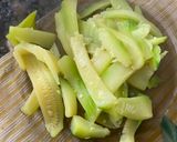 Foto del paso 1 de la receta: Fideos de zucchini con salsita casera💣
