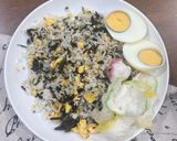 Foto langkah ke 3 dari resep Nasi Goreng Rumput Laut.