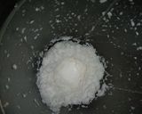 A picture of step 1 of Coconut chapati# themechallenge.