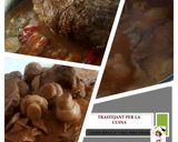 A picture of step 7 of Beef with Mushrooms.