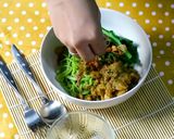 Foto langkah ke 26 dari resep Mie Ayam Hijau/Ijo Homemade.