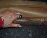 A picture of step 7 of Chocolate Salami (salame).