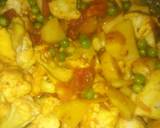 Cauliflower peas veg recipe step 5 photo