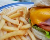 Foto del paso 5 de la receta: Hamburguesas con papas fritas #CocinaRapidayFacil