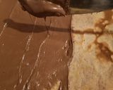 Une image de l'étape 3 de Crêpes miel noisette et Nutella.