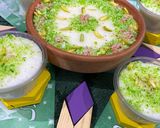 A picture of step 2 of Coconut kheer.