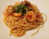 A picture of step 3 of Spaghetti mare e monti.