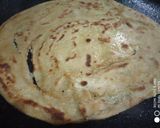 A picture of step 2 of Half fry egg with laccha parantha.