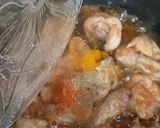 A picture of step 6 of Chicken ginger karahi.