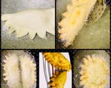 A picture of step 2 of Mawa puri.