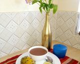 A picture of step 5 of Porridge or Uji.