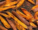 A picture of step 3 of Cajun Spiced Sweet Potatoes.