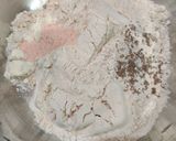 A picture of step 1 of Mooli Paratha.