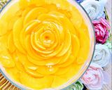 Hình bước làm 5 của món Bánh phô mai đào | No bake Peach cheesecake