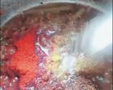 A picture of step 2 of Mutton Dalcha.