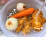 A picture of step 1 of Japanese Curry Rice 🍛🍽.