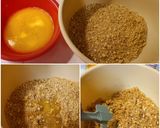 A picture of step 2 of Banana pudding cheesecake.