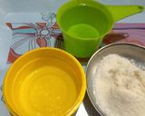 A picture of step 1 of LemonSugar Syrup.