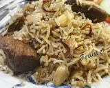 A picture of step 6 of 🍝🥘Arabian Ouzi Rice or (Parda Pulo)🥘🍝.